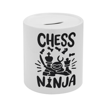 Chess ninja, Κουμπαράς πορσελάνης με τάπα
