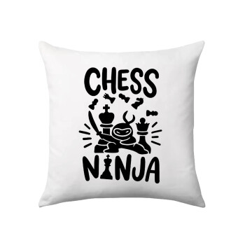 Chess ninja, Μαξιλάρι καναπέ 40x40cm περιέχεται το  γέμισμα