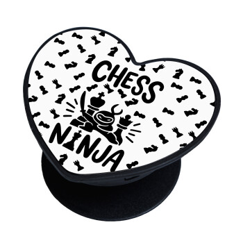 Chess ninja, Phone Holders Stand  καρδιά Μαύρο Βάση Στήριξης Κινητού στο Χέρι