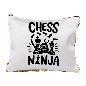 Chess ninja, Τσαντάκι νεσεσέρ με πούλιες (Sequin) Χρυσό