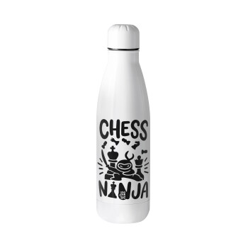 Chess ninja, Μεταλλικό παγούρι Stainless steel, 700ml