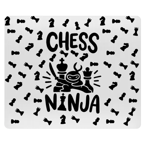 Chess ninja — Mousepad ορθογώνιο 23x19cm