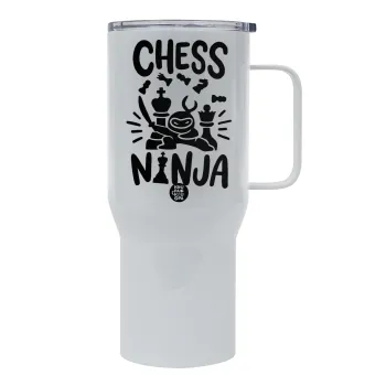 Chess ninja, Tumbler με καπάκι, διπλού τοιχώματος (θερμό) 750L