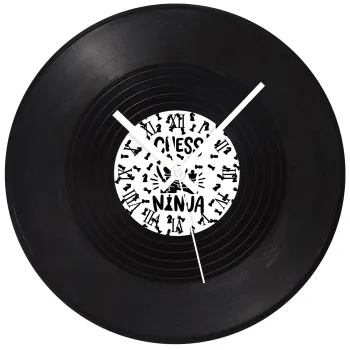 Chess ninja, Ρολόι τοίχου Βινύλιο (30cm)