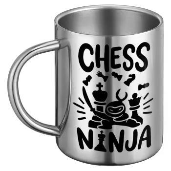 Chess ninja, BIG Mug Stainless steel double wall (450ml)