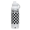 1L Stainless Steel Thermal Bottle with Phone Holder & Double Wall Insulation