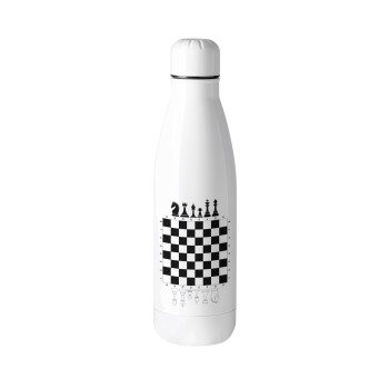 Chess, Metal mug thermos (Stainless steel), 500ml