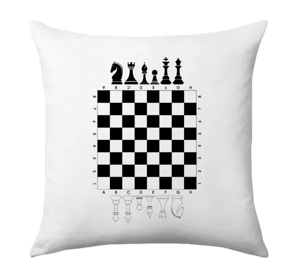 Chess — Sofa cushion 40x40cm includes filling