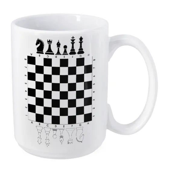 Chess — Mega mug, ceramic, 450ml