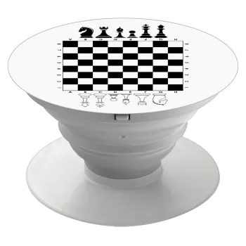 Σκάκι, Phone Holders Stand  Λευκό Βάση Στήριξης Κινητού στο Χέρι