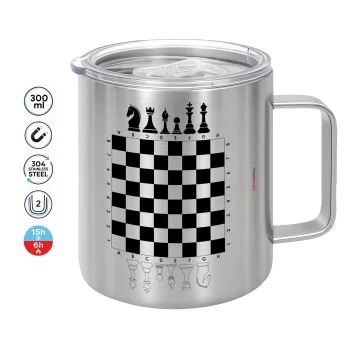 Σκάκι, Κούπα Ανοξείδωτη διπλού τοιχώματος 300ml