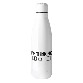 I'm thinking, Metal mug thermos (Stainless steel), 500ml