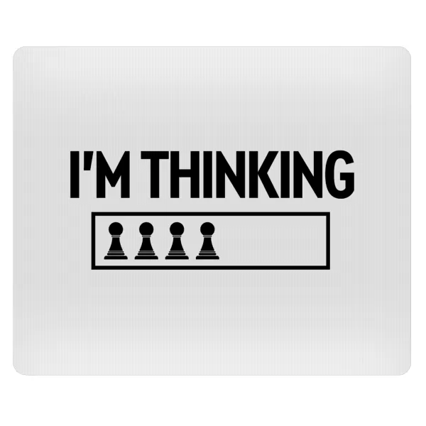 I'm thinking — Mousepad ορθογώνιο 23x19cm
