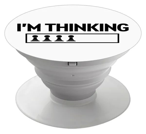 I'm thinking — Phone Holders Stand  Λευκό Βάση Στήριξης Κινητού στο Χέρι