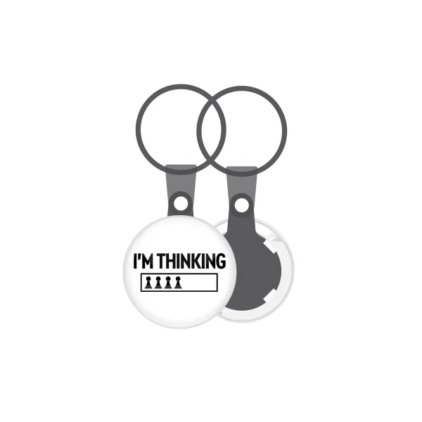 I'm thinking — Mini keychain, 2.5cm