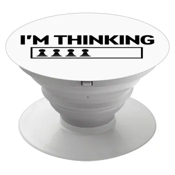 I'm thinking, Phone Holders Stand  Λευκό Βάση Στήριξης Κινητού στο Χέρι