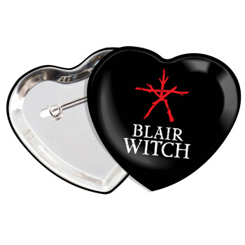 The Blair Witch Project , Κονκάρδα παραμάνα καρδιά (57x52mm)