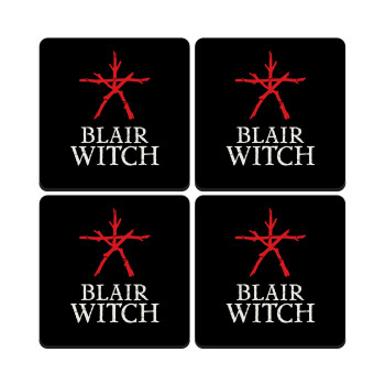 The Blair Witch Project , ΣΕΤ 4 Σουβέρ ξύλινα τετράγωνα (9cm)