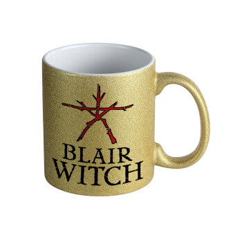 The Blair Witch Project , Κούπα Χρυσή Glitter που γυαλίζει, κεραμική, 330ml