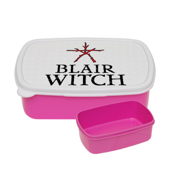 The Blair Witch Project , ΡΟΖ παιδικό δοχείο φαγητού (lunchbox) πλαστικό (BPA-FREE) Lunch Βox M18 x Π13 x Υ6cm