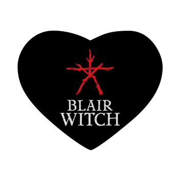 The Blair Witch Project , Mousepad heart 23x20cm