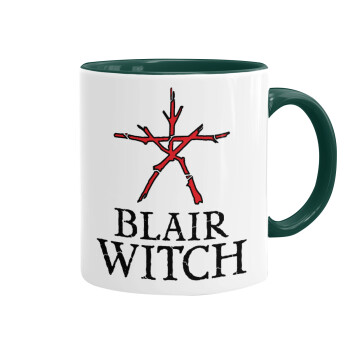 The Blair Witch Project , Mug colored green, ceramic, 330ml