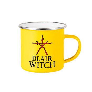 The Blair Witch Project , Κούπα Μεταλλική εμαγιέ Κίτρινη 360ml