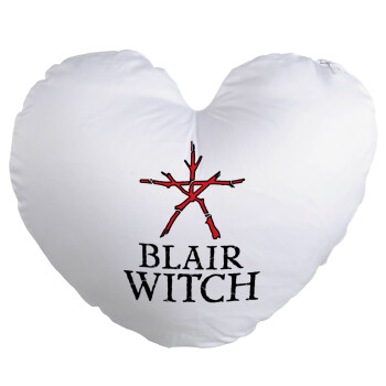 The Blair Witch Project , Μαξιλάρι καναπέ καρδιά 40x40cm περιέχεται το  γέμισμα