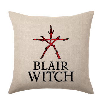 The Blair Witch Project , Μαξιλάρι καναπέ ΛΙΝΟ 40x40cm περιέχεται το  γέμισμα