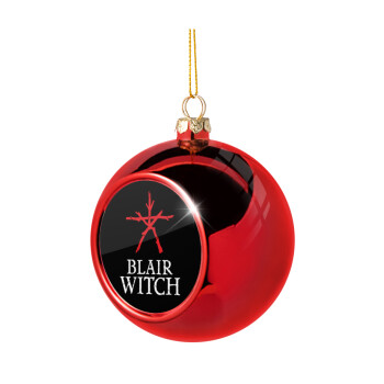 The Blair Witch Project , Χριστουγεννιάτικη μπάλα δένδρου Κόκκινη 8cm