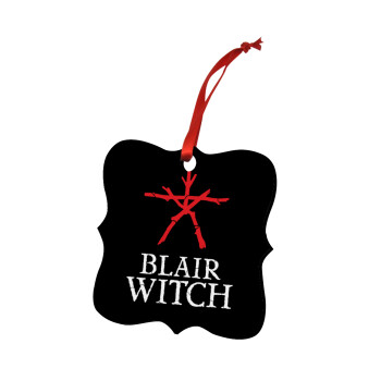 The Blair Witch Project , Χριστουγεννιάτικο στολίδι polygon ξύλινο 7.5cm