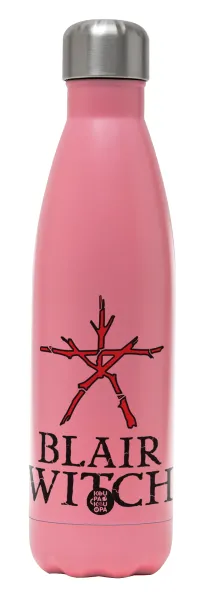 The Blair Witch Project — Metal mug thermos Pink Mat (Stainless steel), double wall, 500ml