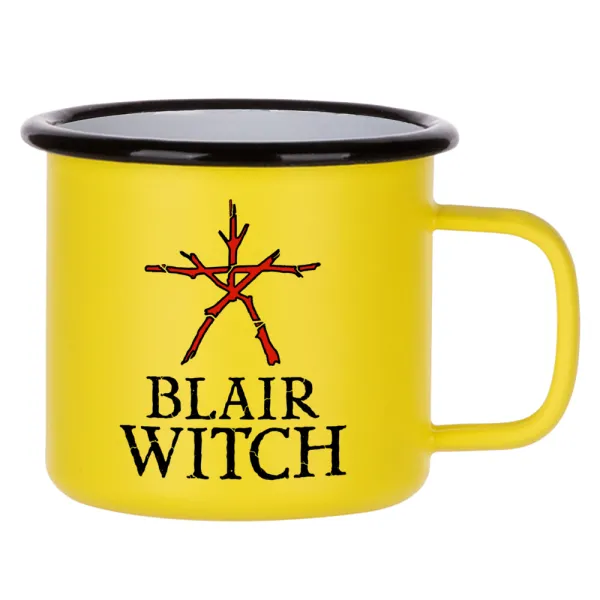 The Blair Witch Project — Κούπα Μεταλλική εμαγιέ ΜΑΤ Κίτρινη 360ml