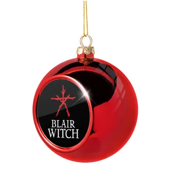 The Blair Witch Project , Christmas tree ball Red 8cm