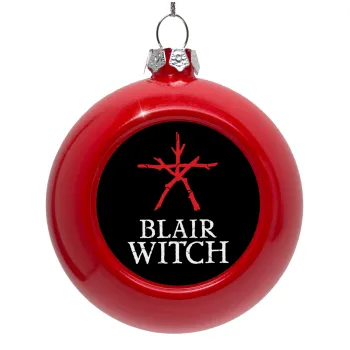 The Blair Witch Project , Red Christmas tree ornament bauble 8cm