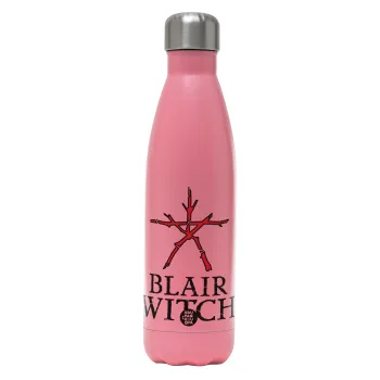 The Blair Witch Project , Metal mug thermos Pink Mat (Stainless steel), double wall, 500ml