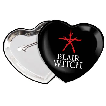 The Blair Witch Project , Κονκάρδα παραμάνα καρδιά (57x52mm)