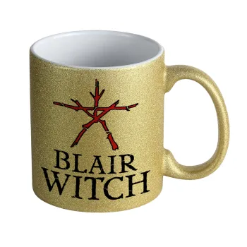 The Blair Witch Project , Κούπα Χρυσή Glitter που γυαλίζει, κεραμική, 330ml