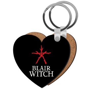 The Blair Witch Project , Μπρελόκ Ξύλινο καρδιά MDF