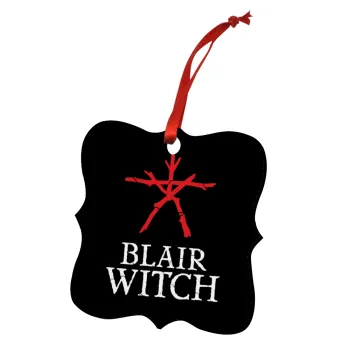 The Blair Witch Project , Στολίδι Χριστουγεννιάτικο στολίδι polygon ξύλινο 7.5cm