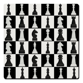 Chess set, Τετράγωνο μαγνητάκι ξύλινο 6x6cm