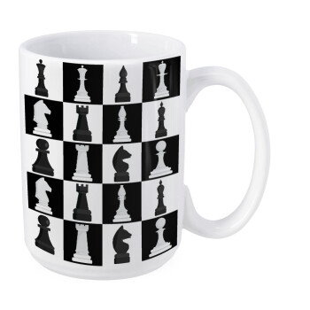 Chess set, Κούπα Mega, κεραμική, 450ml