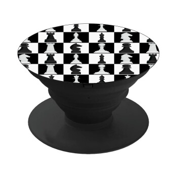 Chess set, Phone Holders Stand  Black Hand-held Mobile Phone Holder