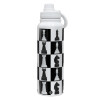 1L Stainless Steel Thermal Bottle with Phone Holder & Double Wall Insulation