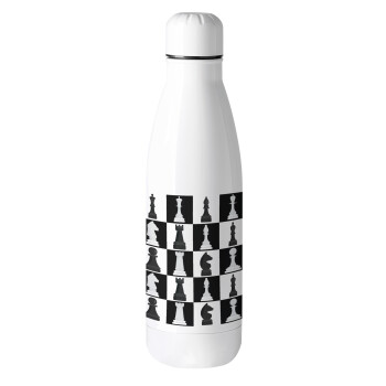 Chess set, Metal mug thermos (Stainless steel), 500ml