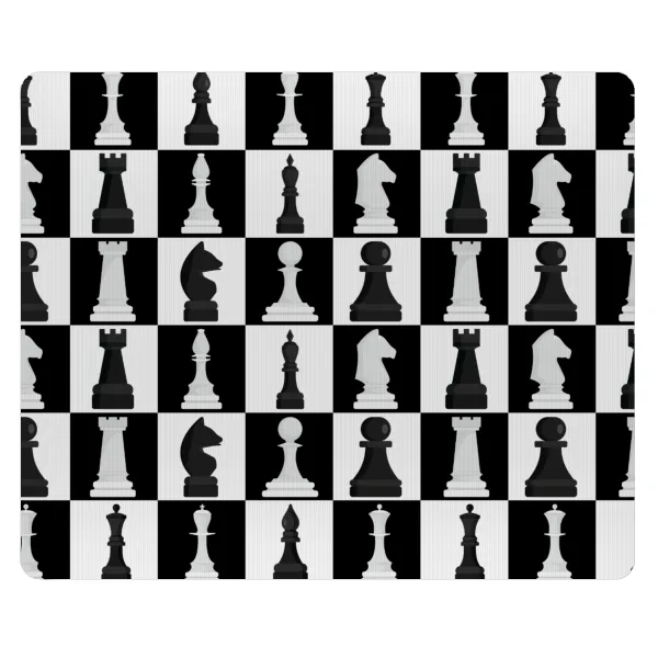 Chess set — Mousepad ορθογώνιο 23x19cm