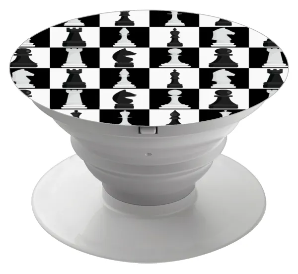Chess set — Phone Holders Stand  Λευκό Βάση Στήριξης Κινητού στο Χέρι