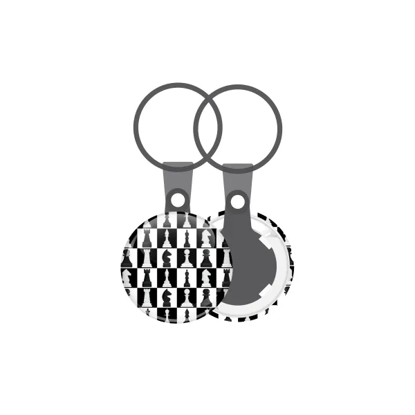 Chess set — Mini keychain, 2.5cm
