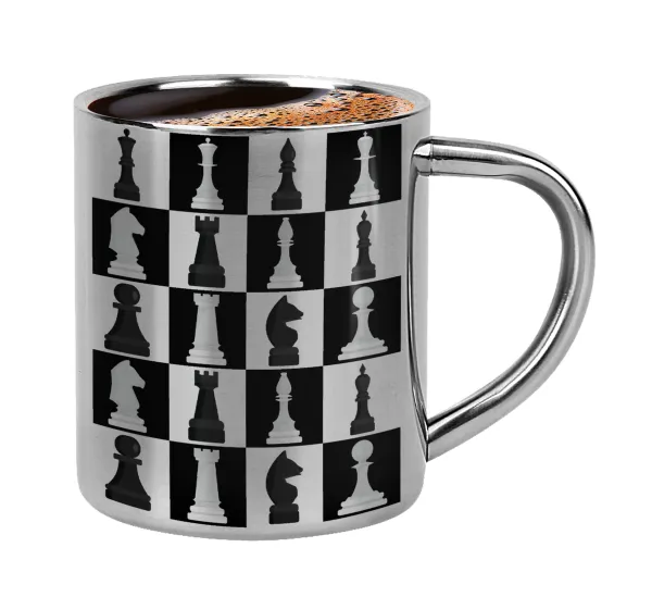 Chess set — Κουπάκι μεταλλικό διπλού τοιχώματος για espresso (220ml)