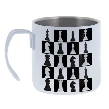 Chess set — Κούπα Ανοξείδωτη διπλού τοιχώματος 400ml